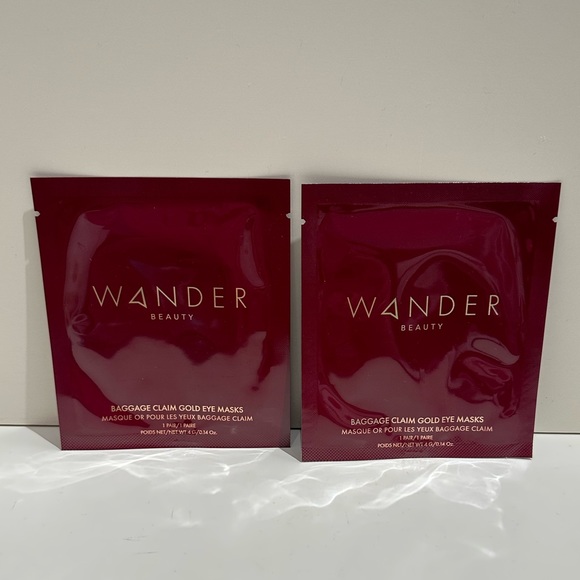 Wander Beauty Baggage Claim Eye Masks 2 Sheets - Picture 2 of 2